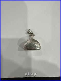 Perfume Bottle Real Silver Bottle Essential Oils Magic Potion Vintage Pendant