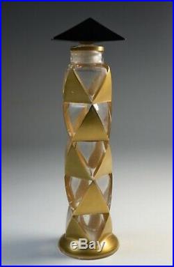 Perfume Bottle Vintage Commercial ROSINE Paul POIRET ARLEQUINADE Art Deco Paris