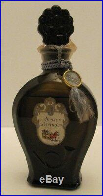 Perfume vintage sealed 2 oz full Bottle French Mouson Lavender Blue rare