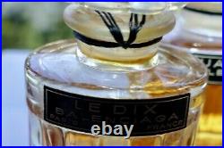 Quadrille, Le Dix coffret with two. 50 oz perfume bottles Rare vintage set