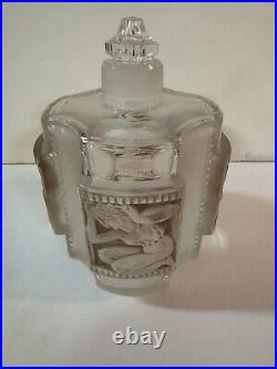 R. LALIQUE HELENE PERFUME BOTTLE Vintage Circa 1942 France