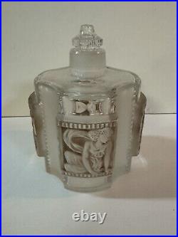 R. LALIQUE HELENE PERFUME BOTTLE Vintage Circa 1942 France