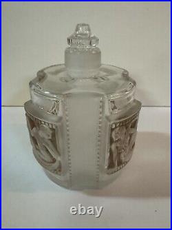 R. LALIQUE HELENE PERFUME BOTTLE Vintage Circa 1942 France