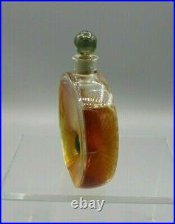R. Lalique Vintage Perfume Bottle Forvil La Perle Noire 1922