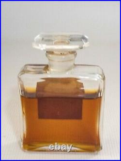 RARE 1950's Chanel No 5 Vintage Perfume Bottle 3/4 Full