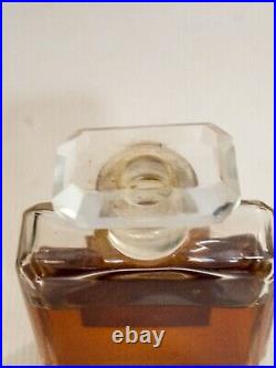 RARE 1950's Chanel No 5 Vintage Perfume Bottle 3/4 Full