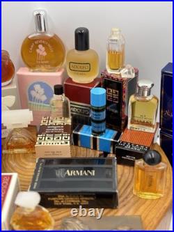 RARE LOT VINTAGE Collection Mixed mini travel Perfumes, Eau de Toilette Cologne RARE LOT VINTAGE Collection Mixed mini travel Perfumes, Eau de Toilette Cologne