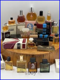 RARE LOT VINTAGE Collection Mixed mini travel Perfumes, Eau de Toilette Cologne RARE LOT VINTAGE Collection Mixed mini travel Perfumes, Eau de Toilette Cologne