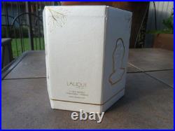 RARE Lot 3 Vintage Sampler LALIQUE Crystal Perfume Parfum Bottle In Original Box