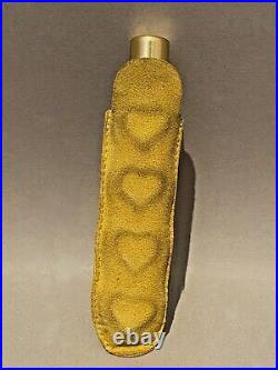 RARE Nina Ricci COEUR JOIE Lalique Four Heart Laydown Perfume Bottle Vintage