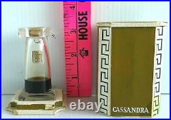 RARE VINTAGE WEIL CASSANDRA PARIS CO BOTTLE COLUMN DESIGN with ORIGINAL BOX