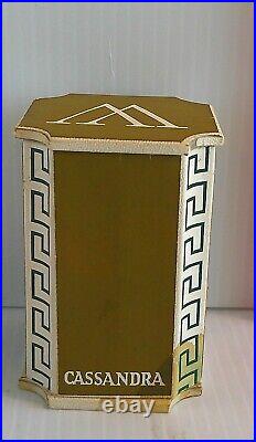 RARE VINTAGE WEIL CASSANDRA PARIS CO BOTTLE COLUMN DESIGN with ORIGINAL BOX