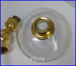 RARE Vintage Antique Guerlain Perfume Atomizer For Hair Clear Glass Bottle Gold