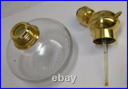 RARE Vintage Antique Guerlain Perfume Atomizer For Hair Clear Glass Bottle Gold
