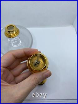 RARE Vintage Antique Guerlain Perfume Atomizer For Hair Clear Glass Bottle Gold