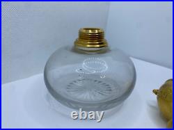 RARE Vintage Antique Guerlain Perfume Atomizer For Hair Clear Glass Bottle Gold