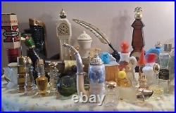 RARE! Vintage Avon perfume/aftershave Bottles 1970's Sold As Lot