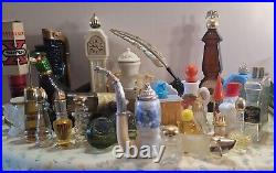 RARE! Vintage Avon perfume/aftershave Bottles 1970's Sold As Lot