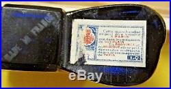 RARE Vintage BACCARAT GUERLAIN COQUE D'Or PERFUME BOTTLE with Original Box & Label