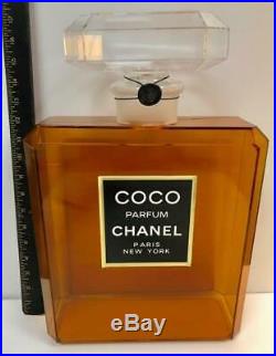 RARE Vintage Display Factice Coco Chanel Bottle 17 Tall
