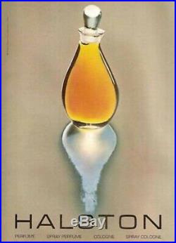 RARE Vintage Elsa Peretti for Halston Perfume Bottle Necklace 14k Gold 1970s