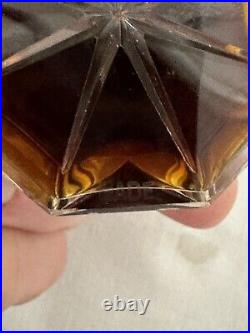 RARE Vintage Faberge Aphrodisia Perfume in Faberge Crystal Bottle Made in France