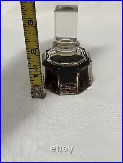 RARE Vintage Faberge Aphrodisia Perfume in Faberge Crystal Bottle Made in France