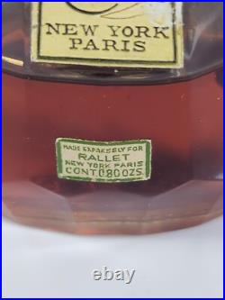 Rallet Le No 1 Perfume Vintage in Crystal Bottle