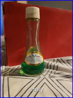 Rare 1960's Vintage Glass Shampoo Bottle Prell Shampoo 1.5 Fl Oz Personal Size