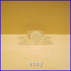 Rare! 2 Vintage Lalique Frosted Worth Je Reviens Perfume Bottles Made France