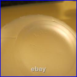 Rare! 2 Vintage Lalique Frosted Worth Je Reviens Perfume Bottles Made France