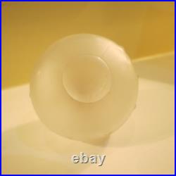 Rare! 2 Vintage Lalique Frosted Worth Je Reviens Perfume Bottles Made France