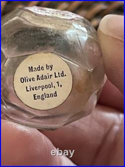 Rare 5 VTG Mini Perfume Bottles Lelu/Ciro-Paris Dralle-Germany Palmyra Loral-Eng