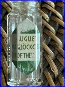 Rare 5 VTG Mini Perfume Bottles Lelu/Ciro-Paris Dralle-Germany Palmyra Loral-Eng