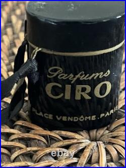 Rare 5 VTG Mini Perfume Bottles Lelu/Ciro-Paris Dralle-Germany Palmyra Loral-Eng