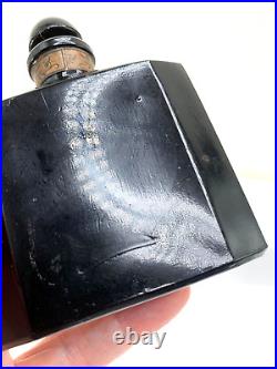 Rare! Black VTG perfume bottle. Springtime, Parfumerie Societe la France. 1926