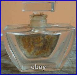 Rare Old Vintage Antique Jasmin F. Wolff & Sohn Karlsruhe Perfume Bottle Germany