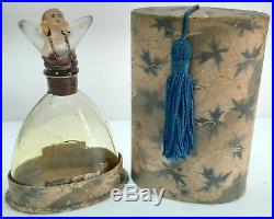 Rare Old Vintage Antique Tula Dralle J Viard Perfume Bottle With Box France
