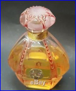 Rare Old Vintage Antique Unused Perfume Bottle France R. Lalique Or J. Viard