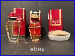 Rare, Unused Vintage Guerlain Samsara Set Perfume, Deodorant, Perfumed soap