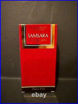 Rare, Unused Vintage Guerlain Samsara Set Perfume, Deodorant, Perfumed soap