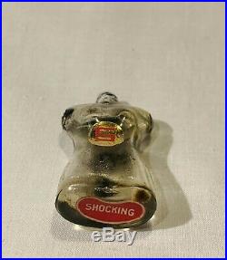 Rare Vintage 1940 Schiaparelli Signed Brooch Perfume Bottle. Lady Is A Scamp