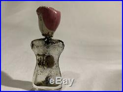 Rare Vintage 1940 Schiaparelli Signed Brooch Perfume Bottle. Lady Is A Scamp