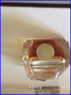 Rare Vintage 1946 Corday Fame Perfume Bottle In Domed Box Case Unused Unopened