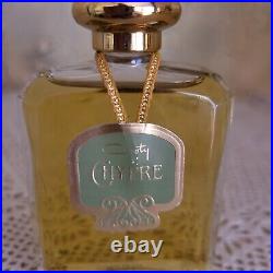 Rare Vintage 1980s Coty CHYPRE Eau de Toilette Spray Perfume 1 Oz Bottle