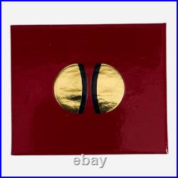 Rare Vintage 1989 Guerlain SAMSARA Perfume Ruby Red Glass Bottle 0.7 oz New