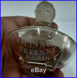Rare Vintage Antique Fascination Bryenne Paris Unused Perfume Bottle France 1920