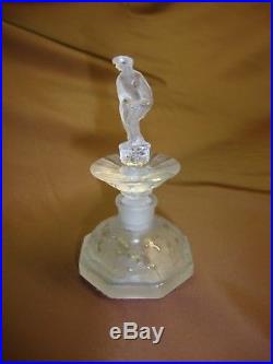 Rare Vintage Antique Mary Chess Souvenir d'Un Soir Fountain Perfume Bottle