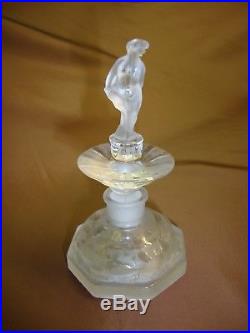 Rare Vintage Antique Mary Chess Souvenir d'Un Soir Fountain Perfume Bottle