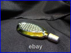 Rare Vintage BOHEMIA Iridescent Metallic Special Edition 1950 Perfume Bottle